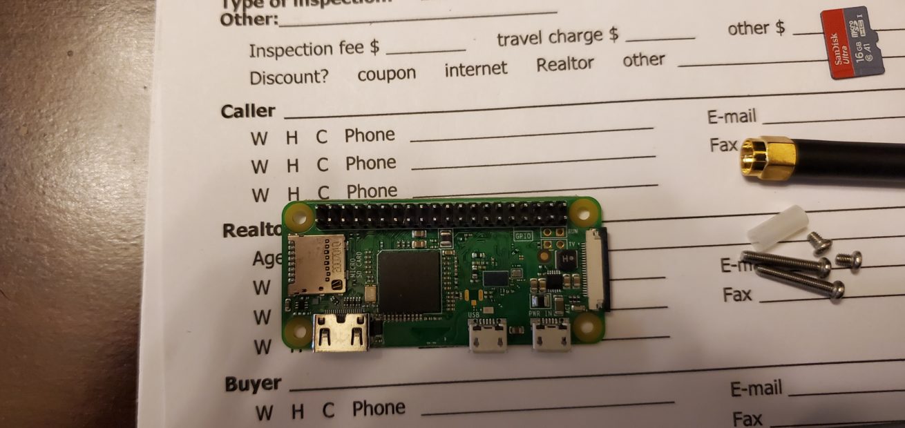 pi zero headless setup
